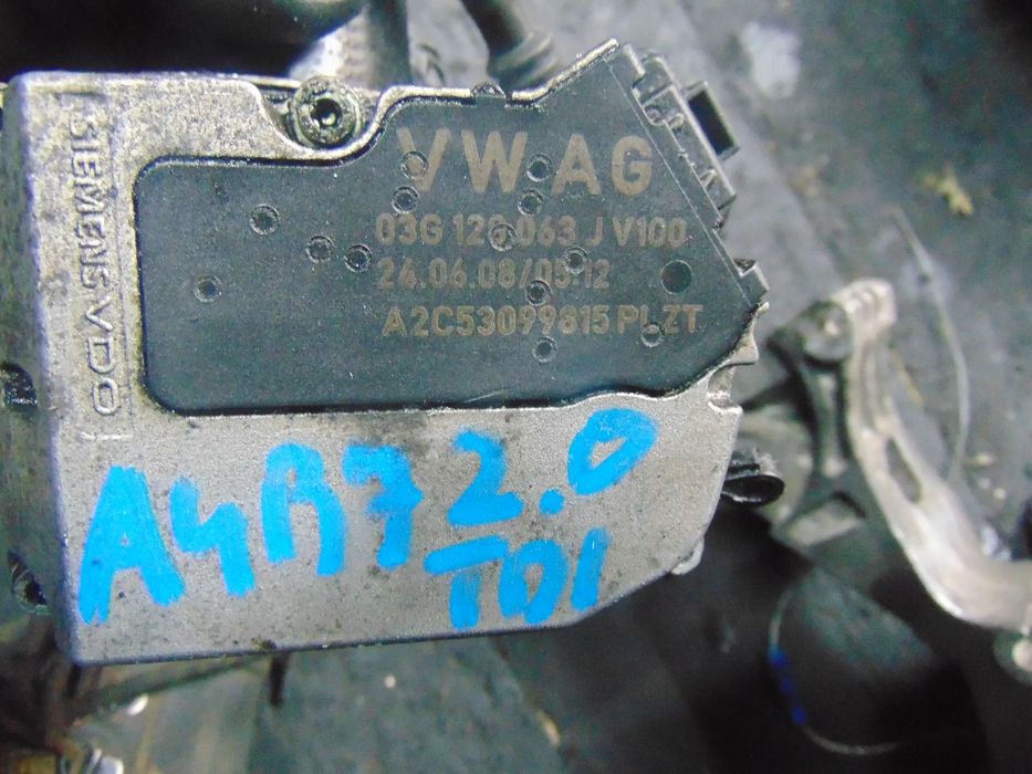 Przepustnica Audi a4 b7 2,0 tdi