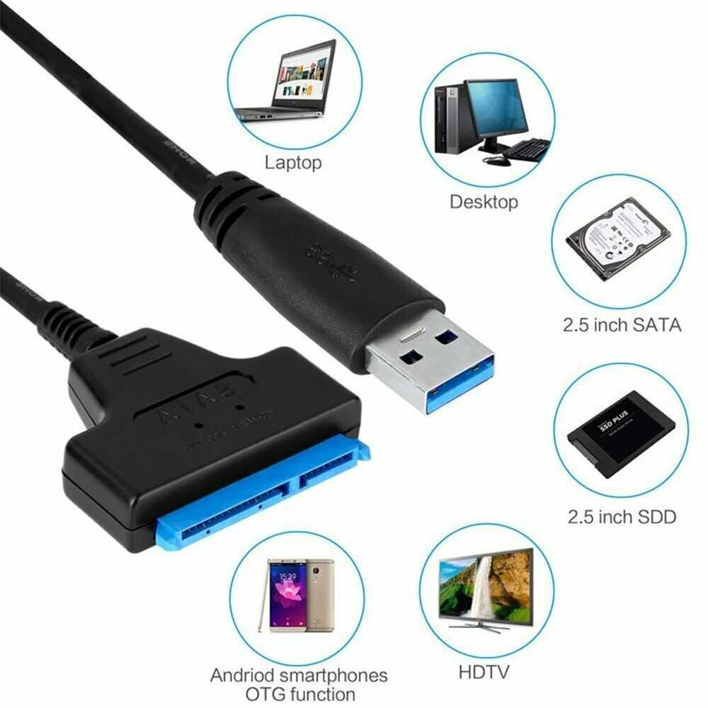 INF043 - Adaptador USB 3.0 para SATA