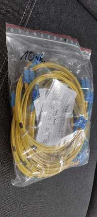 Kabel światłowodowy 10sztuk  SC-SC duplex 2m