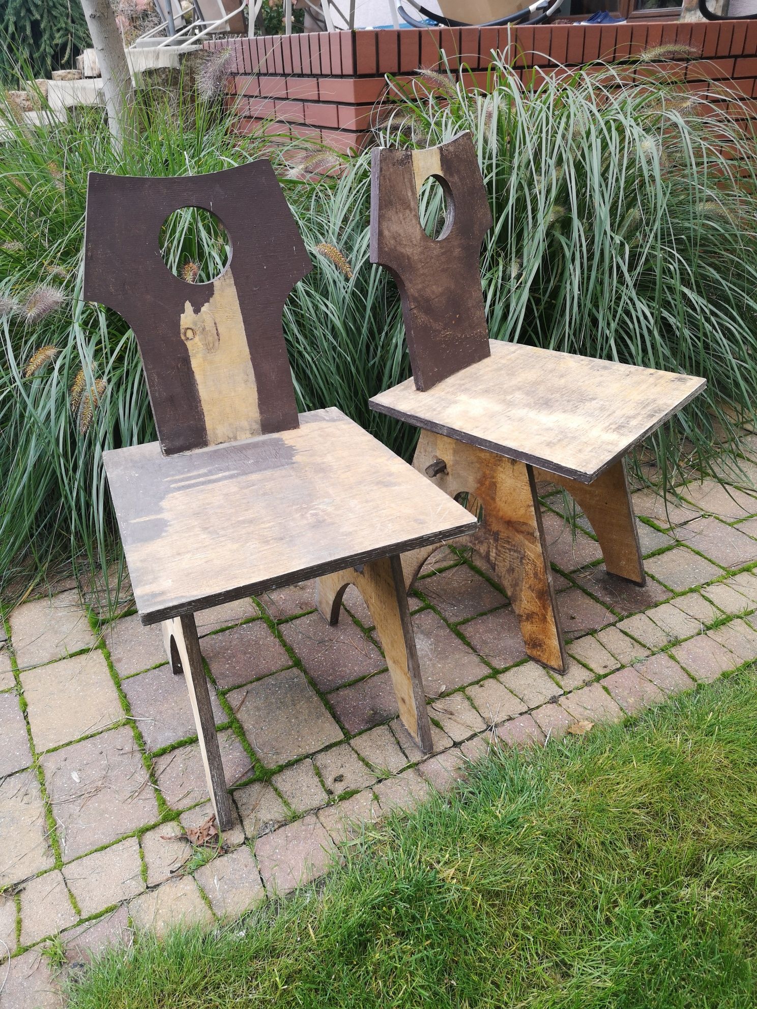 Krzesło typu zydel 2 szt