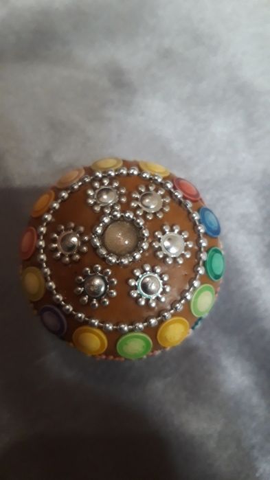 Подстаканник и шкатулочка