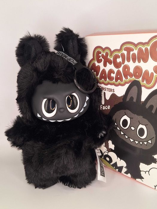 Maskotka Brelok LABUBU BLACK Czarny