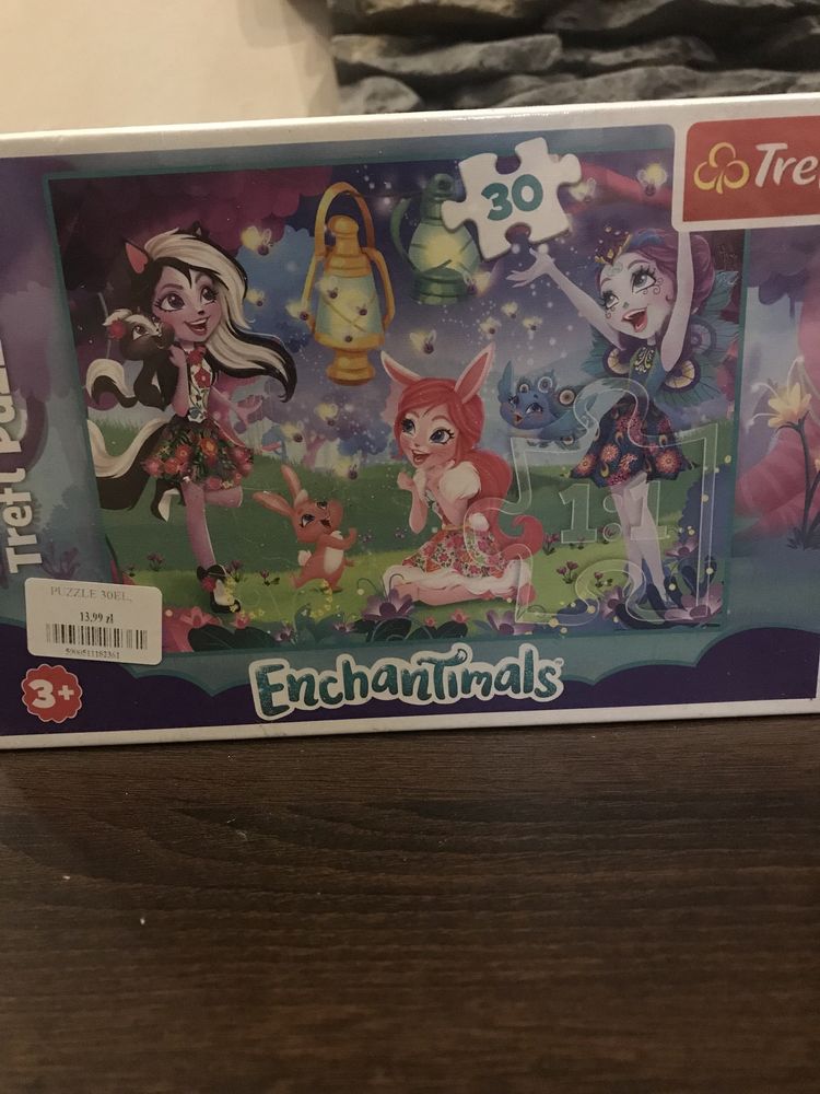 Puzzle 30 elementów Enchantimals 48tknz