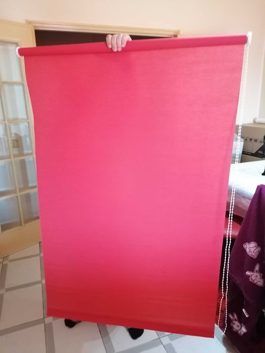 BAIXA DE PREÇO! Estores de rolo, vermelho, do leroy merlin