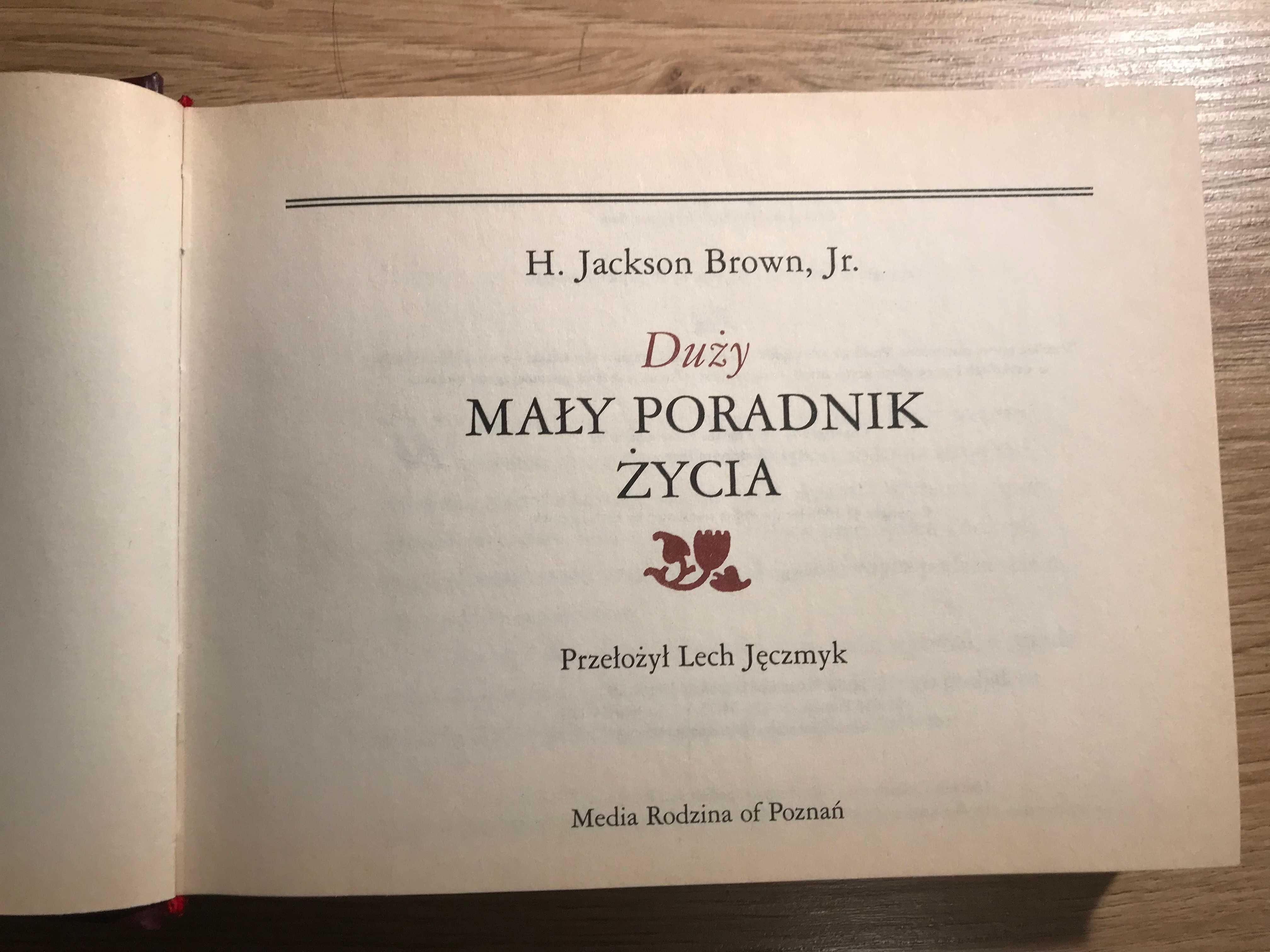 Duży mały poradnik życia H. Jackson Brown,Jr., Lech Jęczmyk