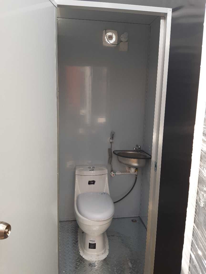 Kontener sanitarny - WC toaleta podwójny