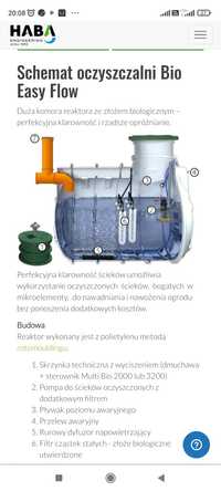 Oczyszczalnia ścieków bezzapachowa Haba