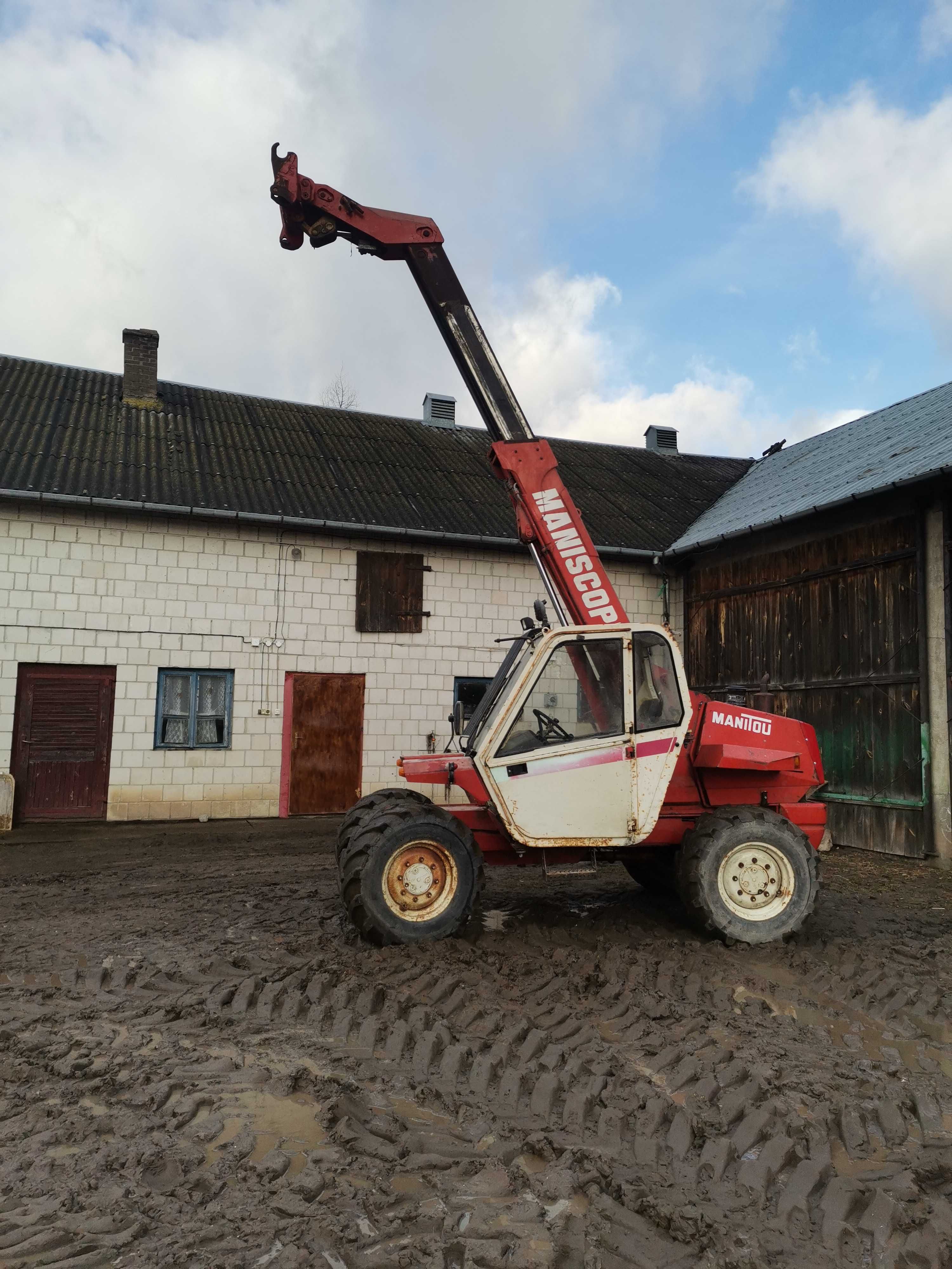 Manitou 626 Maniscopic Ładowarka 628 New Holland LM 430 super stan