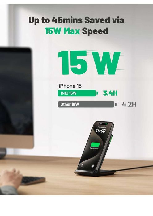 Бездротова зарядна станція швидка зарядка