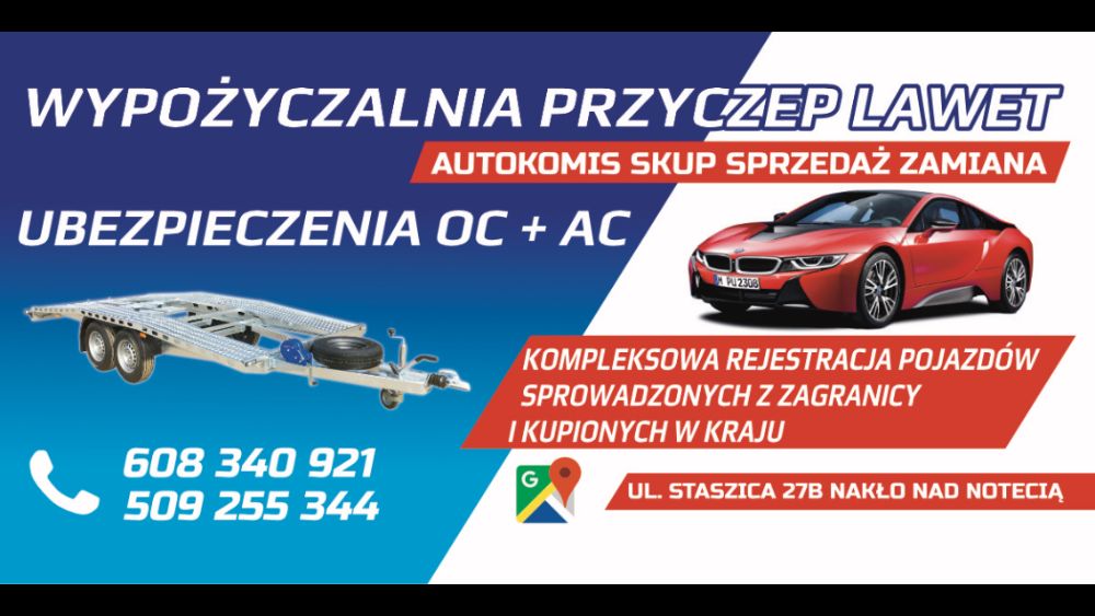Wypożyczalnia Lawet- Przyczep