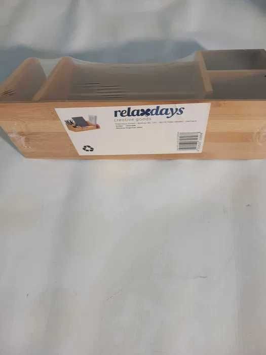 Przybornik na biurko, 5 przegródek przybornik Relaksdays akcesoria