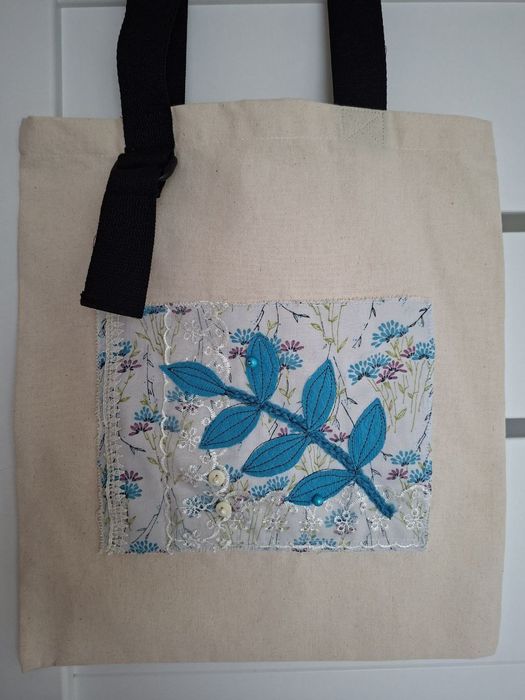 Шопери з текстильною аплікацією