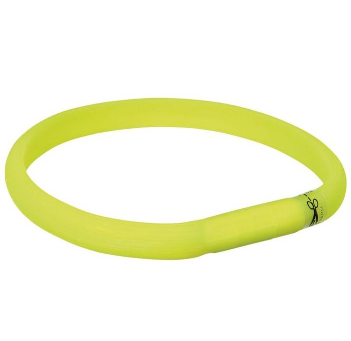 Trixie obroża LED  zielona 2 rozmiary