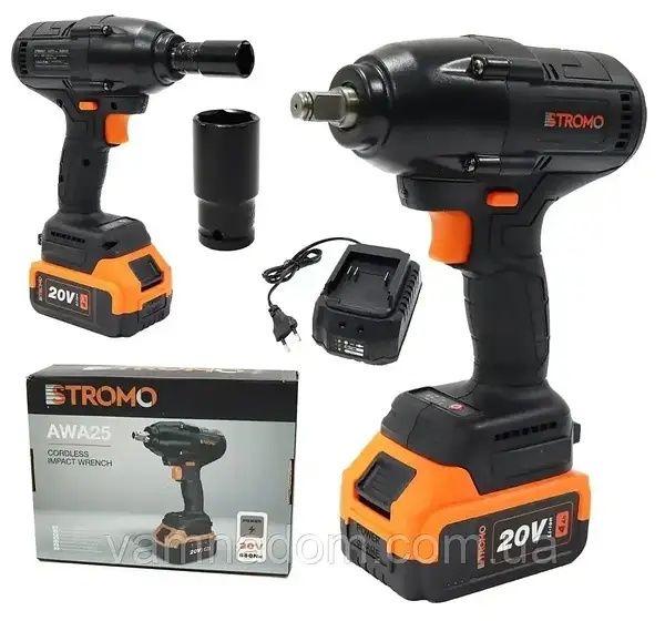 Аккумуляторный набор STROMO 3в1 PA180SET Болгарка+Гайковерт+Шуруповерт