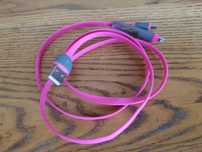 kabel 1 metr 3 w jednym usb silikonowy nieplączący Iphone Apple