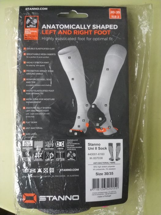 Гольфи (гетри)  Stanno Uni II Socks розмір 30-35 (18,5см)