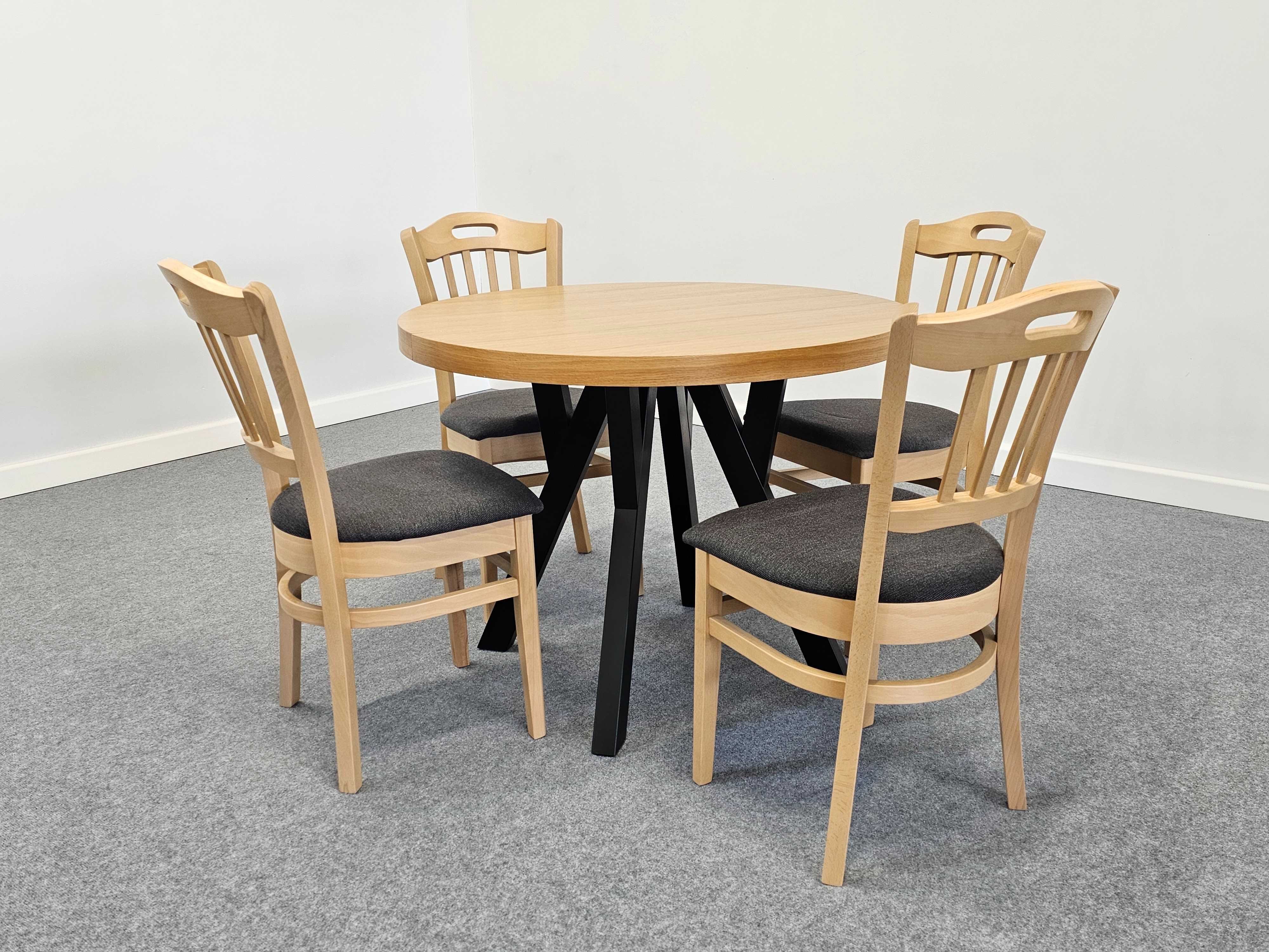 Krzesło fotelik pionowy nowoczesne stabilne do restauracji