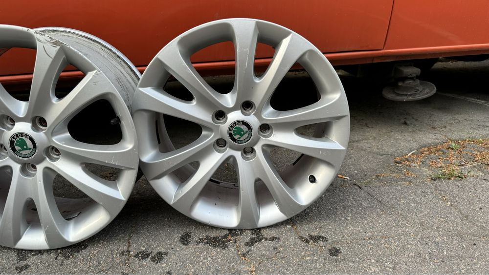 Диски R17 5x112 Skoda 7.5J ET49  Original  VAG VW/Audi/Seat,Cupra