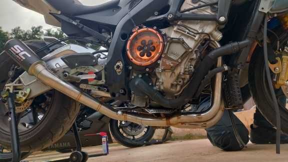 Kolektory wydechowe rury tłumik BMW S1000R S1000RR 2010-18 Nowe