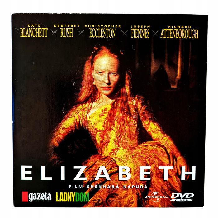 Elizabeth Film DVD.
