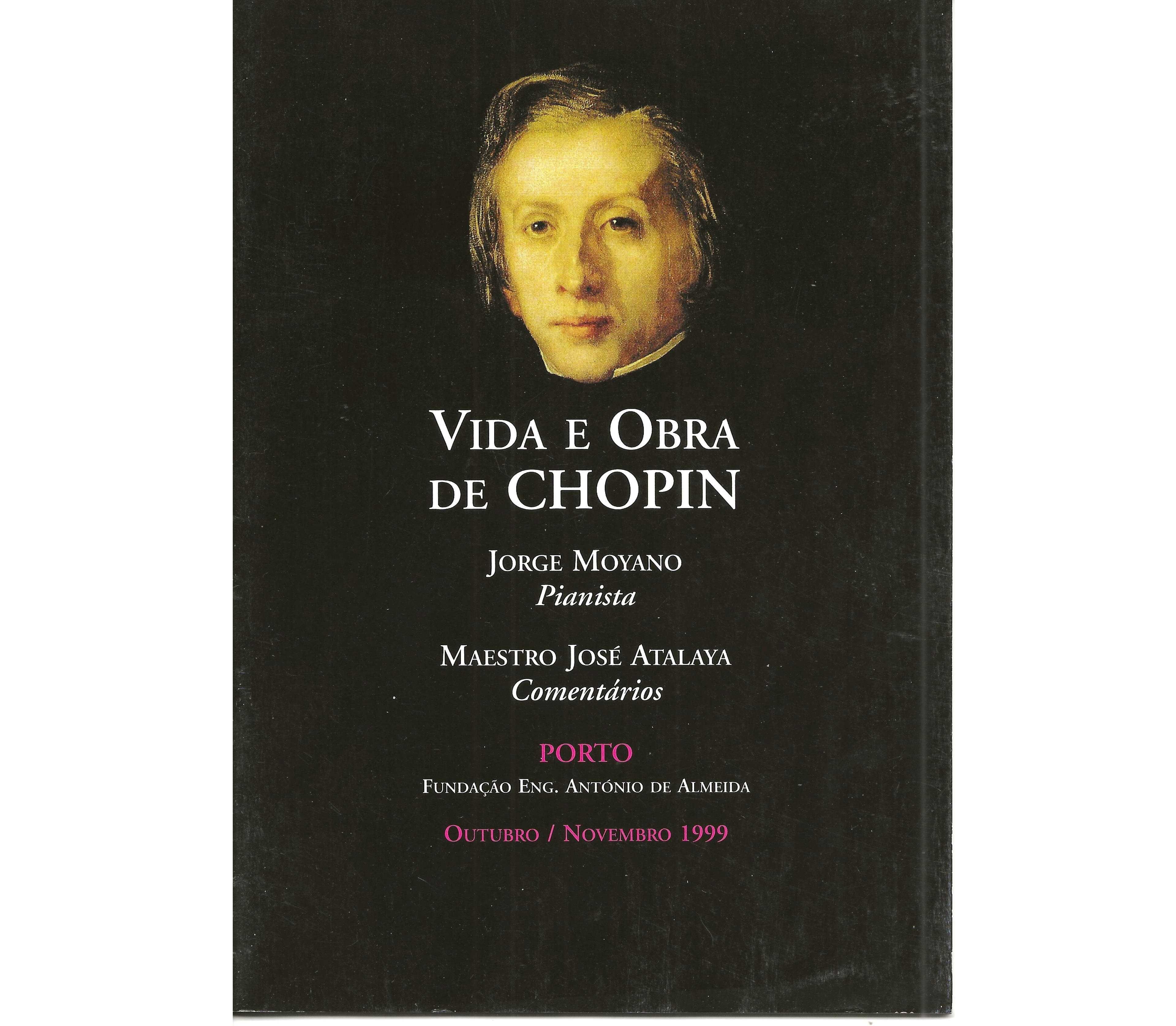 Brochura Vida e Obra de Chopin de 1999