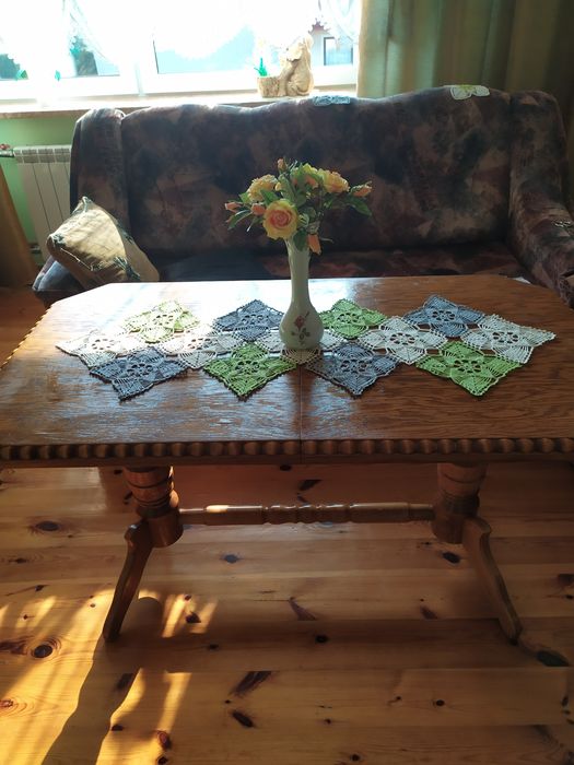 Bieżnik na szydełku handmade
