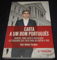 Livro Carta a um bom português José Gomes Ferreira