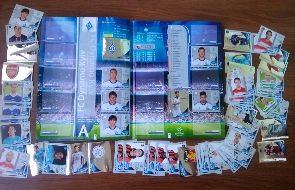 Panini Лига Чемпионов 2012-13. Альбом + наклейки.