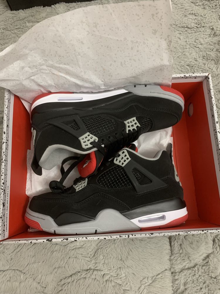 Buty Jordan 4 Retro Bred