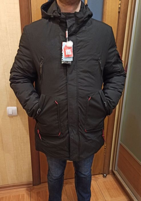 Зимняя мужская куртка, зимний мужской пуховик