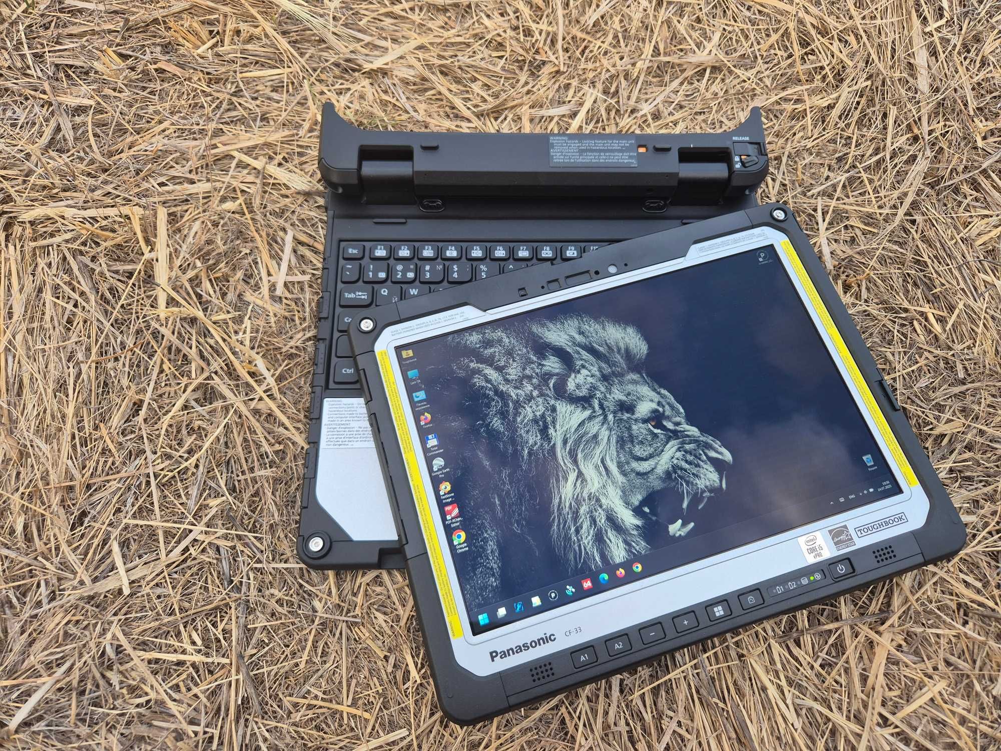 Сучасний ноутбук трансформер Panasonic Toughbook CF-33. i5-10310U/16Gb