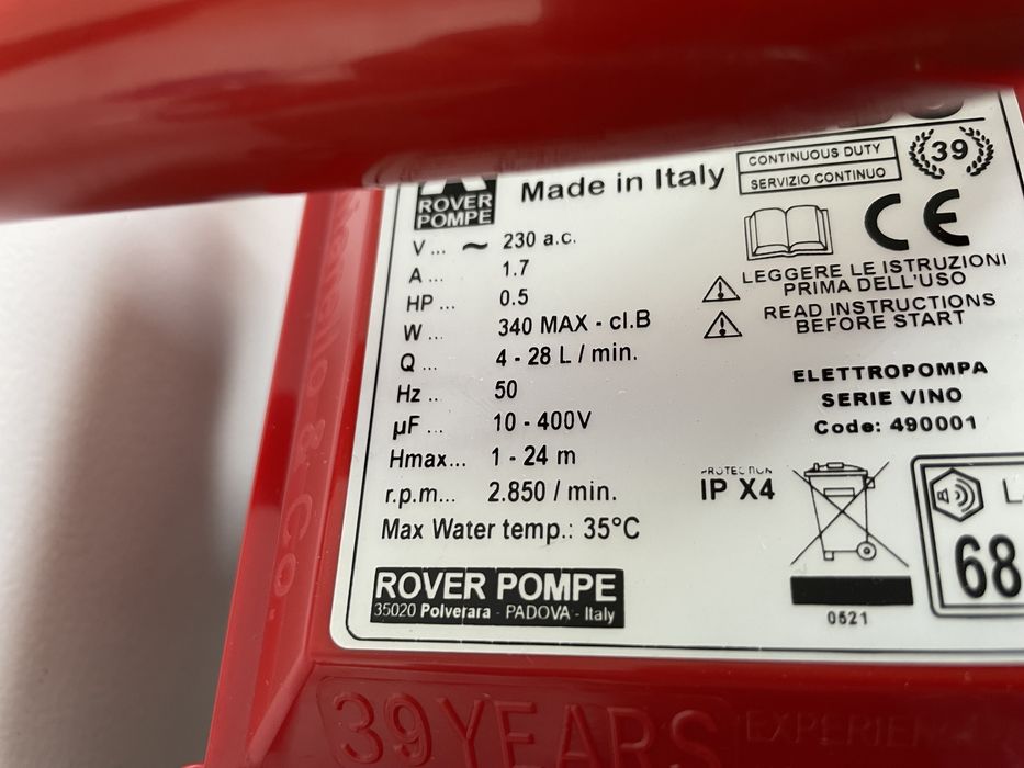 Filtro Rover para vinho