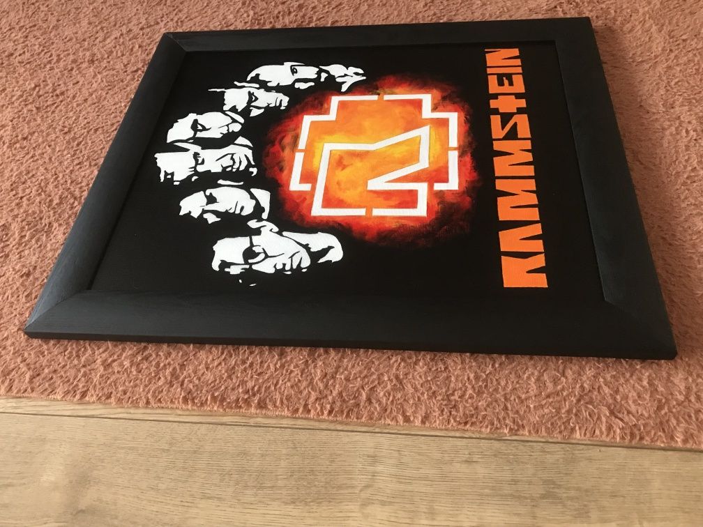 Obraz na płótnie Rammstein 40x50 (prezent)