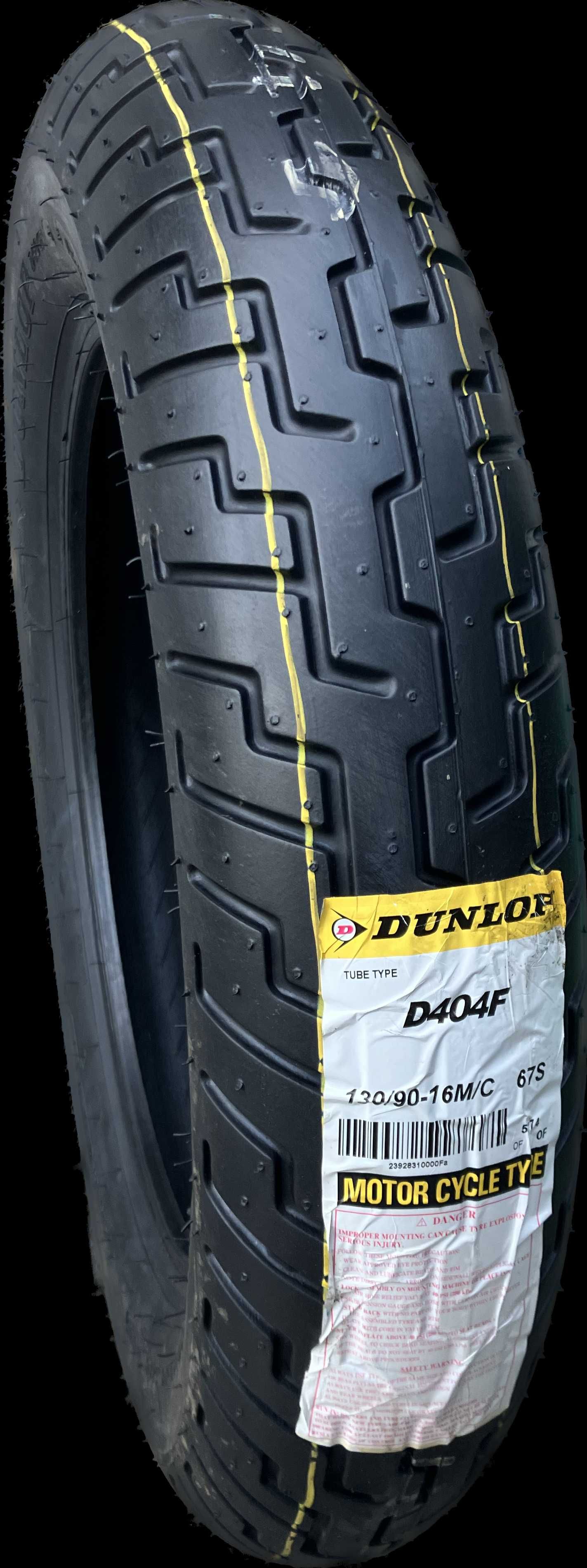 130/90-16 Dunlop D404F 67S M/C TT Przód Nowa 2023 XVS 650 Drag Star