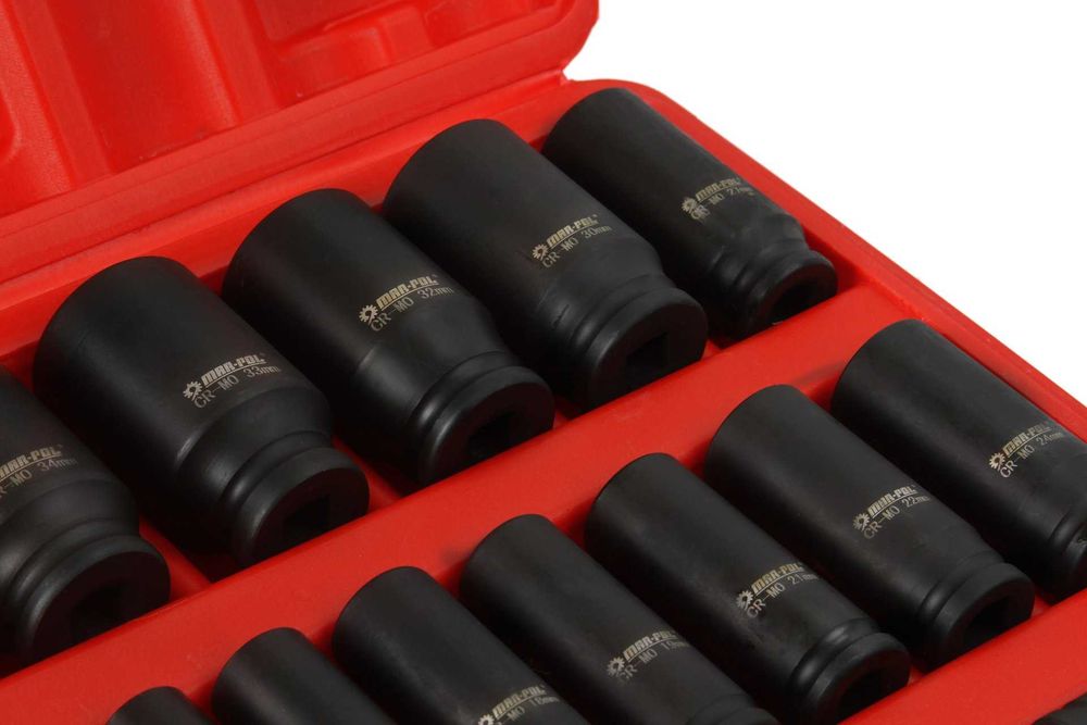 Ударні головки 1/2 "20 ШТ. MAR-POL 10-38 ММ M58258