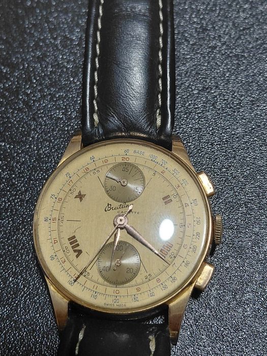 Relógio Pulso Breitling Cadette Ouro
