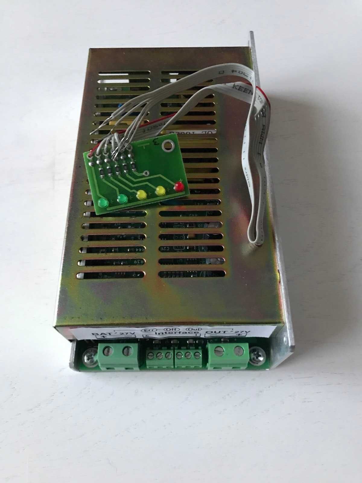 ИБП бесперебойник UPS ДБЖ VIRIAL VPS-50-24 24в 24v (27V, 1.7Ah)