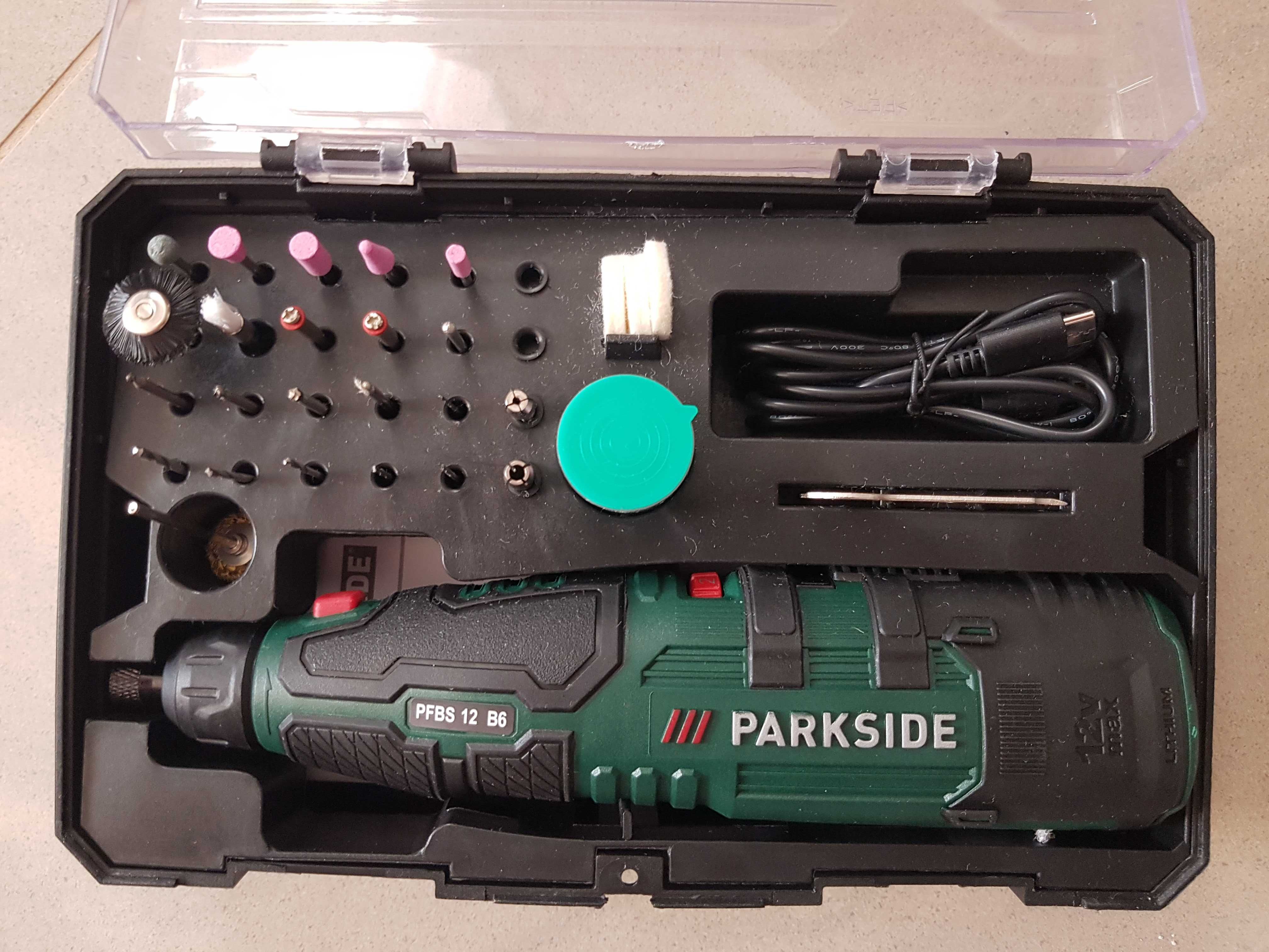 Urządzenie precyzyjne akumulatorowe Parkside PFBS 12 B6