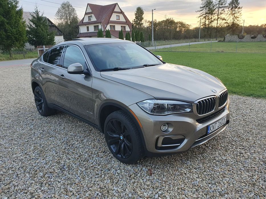 BMW X6 Super stan, bogato wyposażony, mały przebieg, możliwa zamiana
