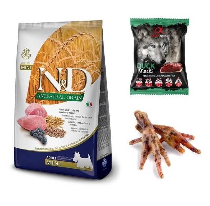 Farmina Dog N&D Ancestral Grain Mini Adult  lamb 7 kg
