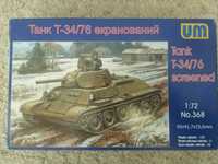 Unimodels UM 368 Soviet T-34/76 (early version) screened