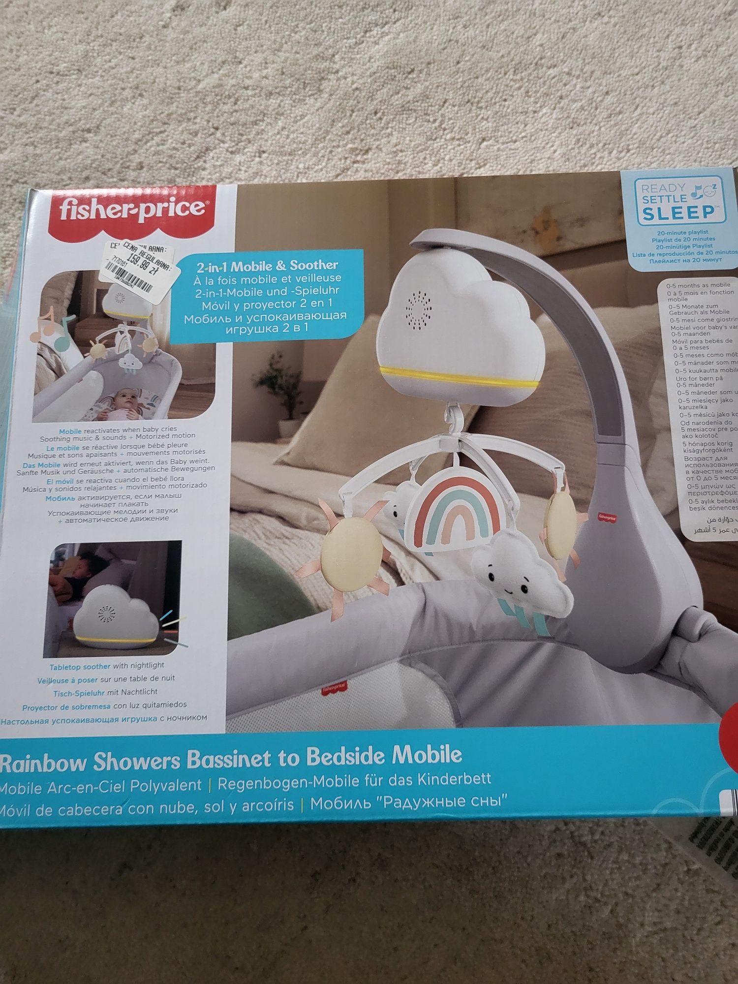 Karuzela Rosnie razem z dzieckiem Smyk Fisher Price