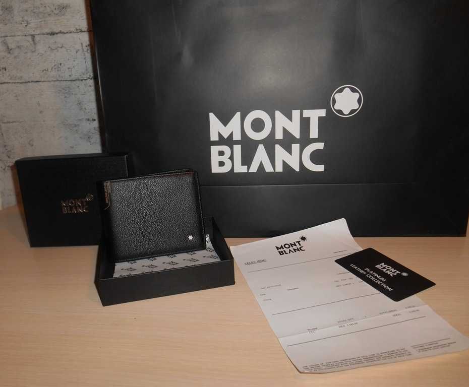 KLIP DO PIENIĄDZE portfel MĘSKI Mont Blanc, skóra 6902-3