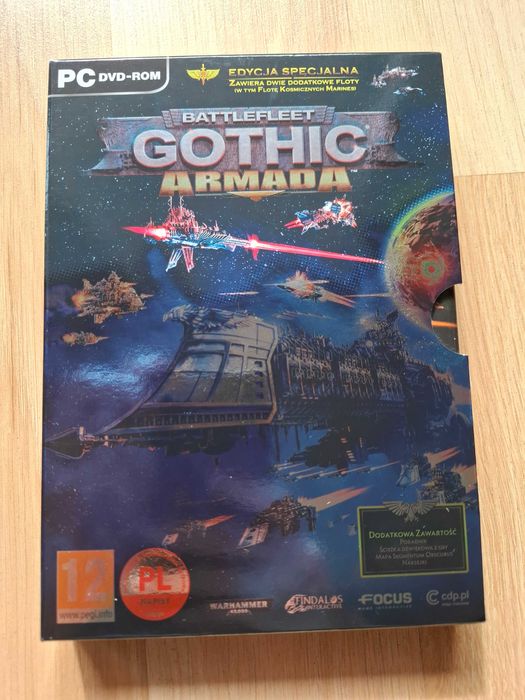 Battlefleet Gothic Armada PC Edycja Specjalna plakat pudełko po grze