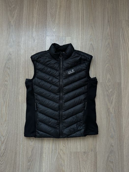 Jack Wolfskin жилетка | чоловіча M | чорна / утеплена / outdoor