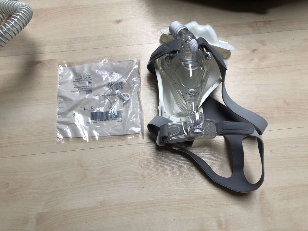 Maska CPAP Philips Respironics zestaw do leczenia bezdechu sennego