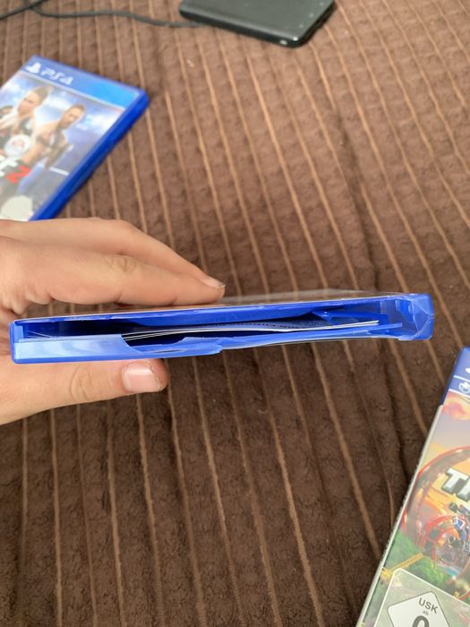 Диск UFC 2, 3 и trackmania для Playstation 4