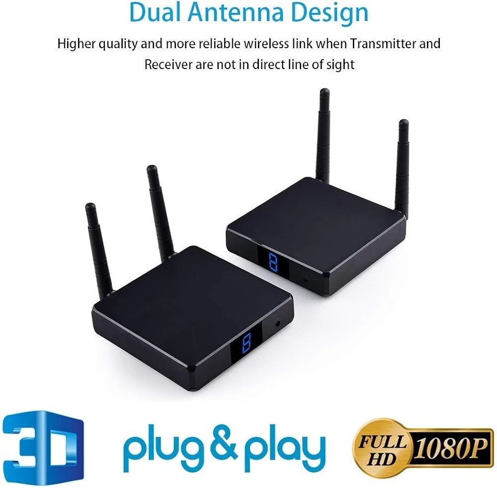 Bezprzewodowy nadajnik audio wideo Wi-fi