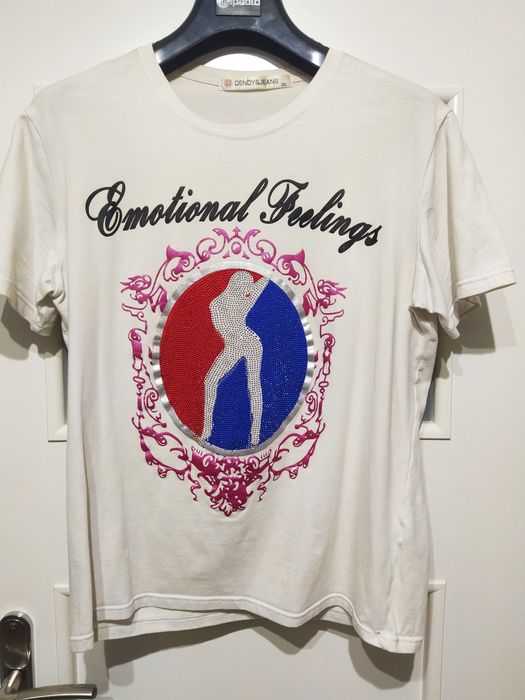 T shirt męski   biały  Deandy&Jeans   roz. XXL