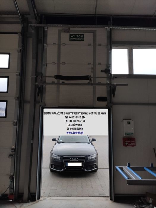 Brama segmentowa garażowa przemysłowa bramy garażowe BUSKO ZDRÓJ